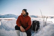 Finse 2.0 Dunjakke - Mørk Rust